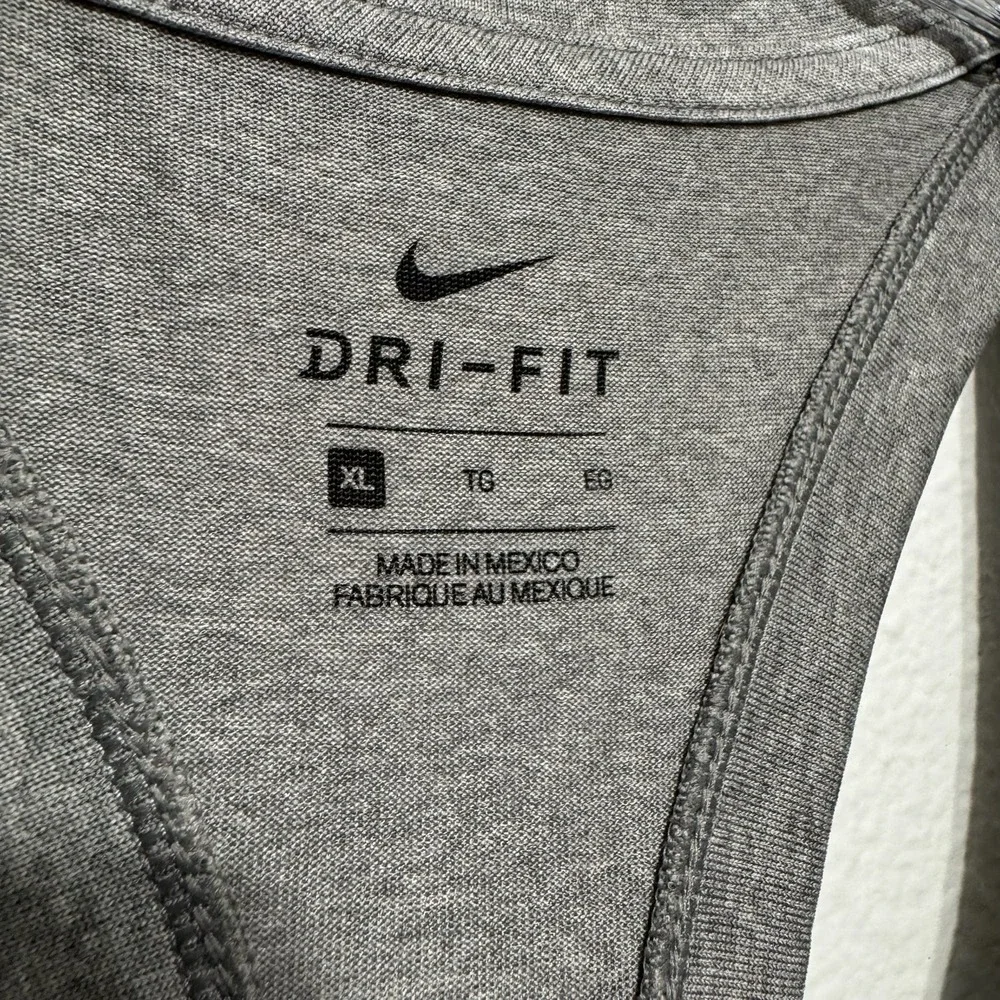 Nike Gray USA National Team Crest Four Stars Tank Top Gray Racerback‎ Women's XL